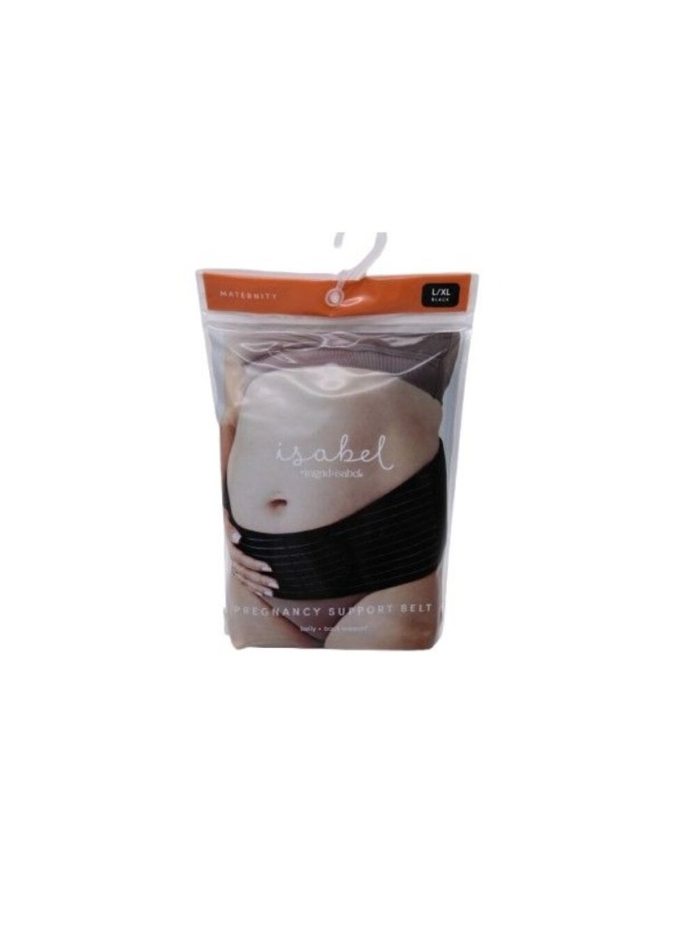 NIP Ingrid & Isabel Maternity The Pregnancy Support Belt Black Size L/XL